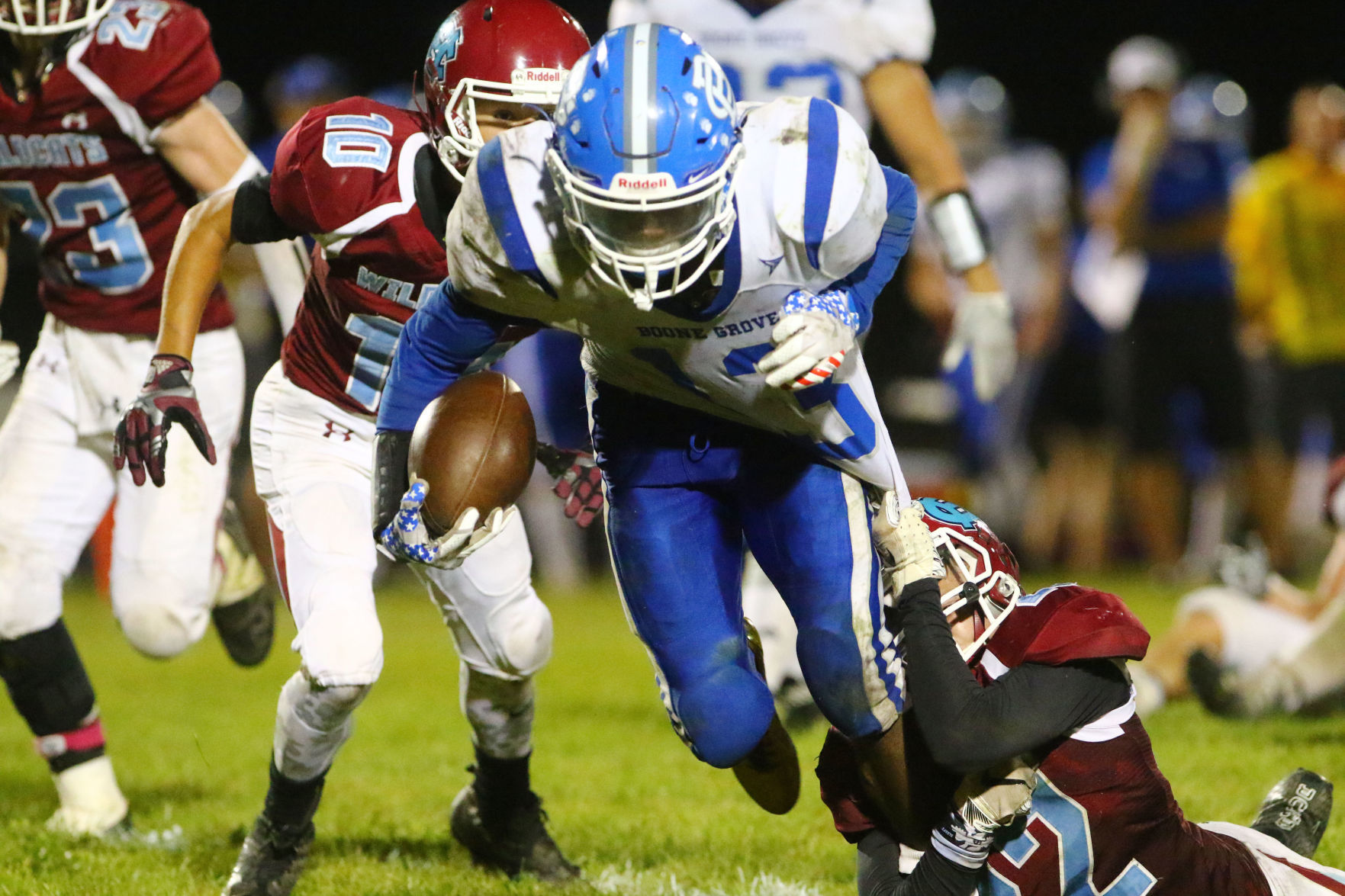Boone Grove at Hanover Central football